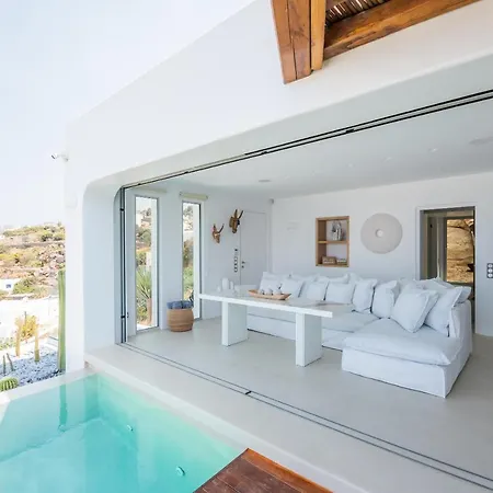 Nima - 2 Bedroom With Private Pool & Sea View, Mykonos Town فيلة