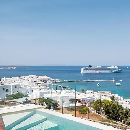 Nima - 2 Bedroom With Private Pool & Sea View, Mykonos Town Klouvas