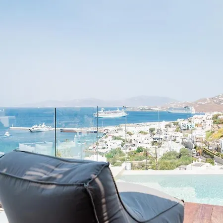 Nima - 2 Bedroom With Private Pool & Sea View, Mykonos Town Klouvas